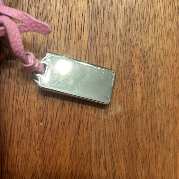 Coach pink shearling crossbody - Picture 7 of 13